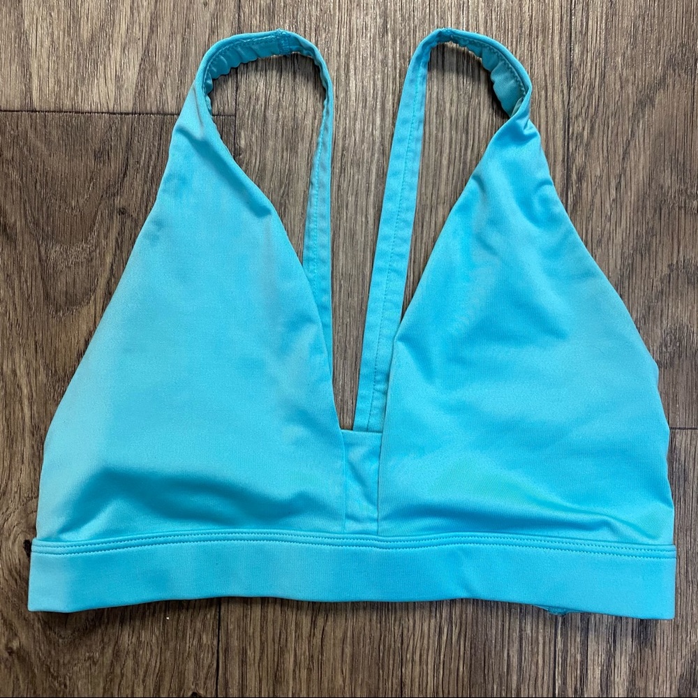 VICTORIA’S SECRET TEAL STRAPPY SPORTS BRA, size S